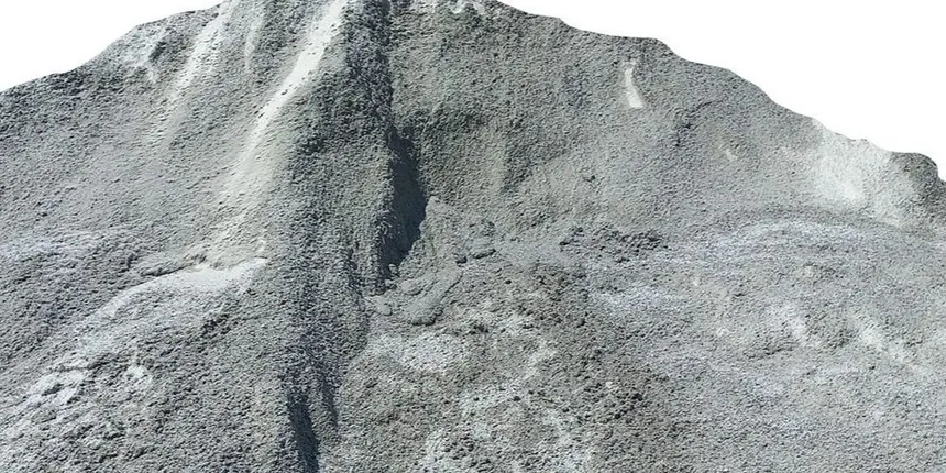 M-sand, P-sand and aggregates stocked for building material supply in Chennai